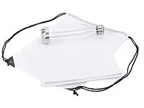 Спортивный набор с бутылкой и полотенцем Beginner, белый