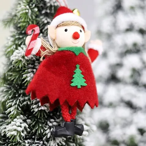 Новогоднее украшение Эльф, красный Новогоднее украшение Эльф, красный