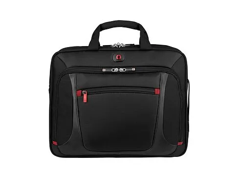 Портфель для ноутбука 15'' WENGER Sensor, черный, полиэстер/ПВХ, 40 x 15 x 33 см, 9 л