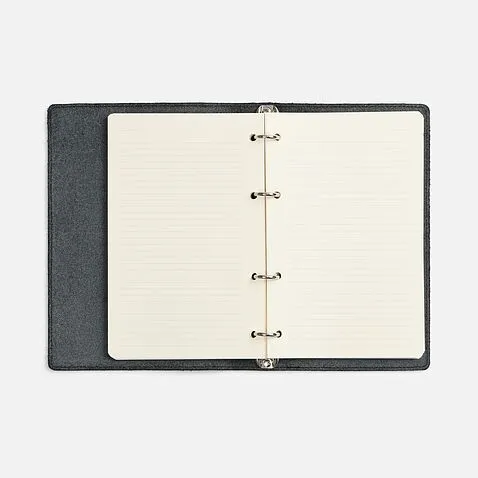 Ежедневник inStream, недатированный, черный