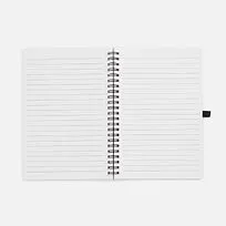 Блокнот на пружине Stone Line, белый