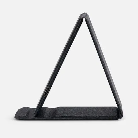 Подставка для смартфона с беспроводной зарядкой Kickstand, серая