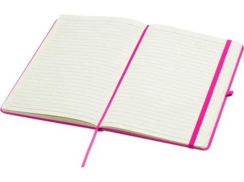 Блокнот Spectrum Plus формата A5 в твердой обложке - Розовый