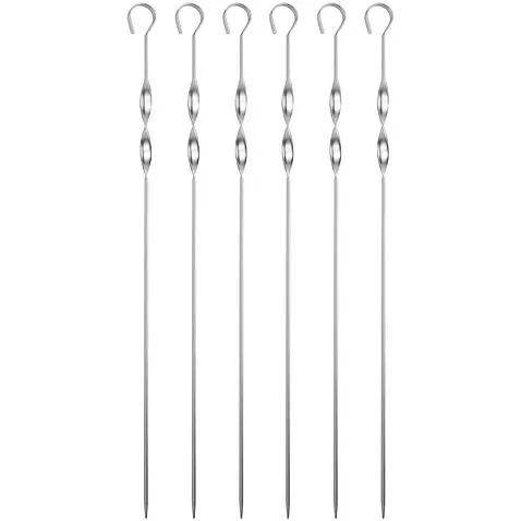 Набор шампуров в чехле Bower, ver.2, серый