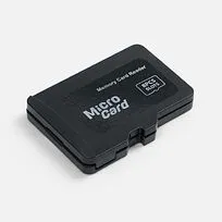 Футляр для карт памяти и SIM-карт Multitask, черный