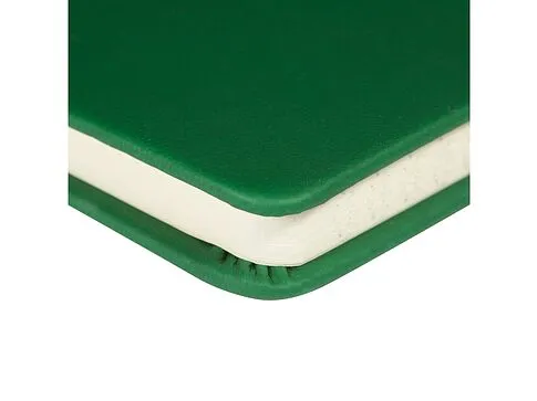 Блокнот А5 Megapolis Velvet, зеленый