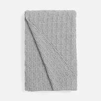 Плед Braidera, серебристо-серый меланж