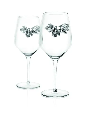 Комплект бокалов для красного вина 6 шт  UVA BLACK в подарочной упаковке 