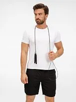 Скоростная скакалка Profi Comfi, черная