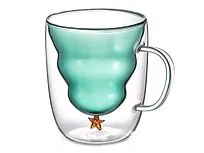 Кружка с двойными стенками с елочкой внутри Winter Wonderland