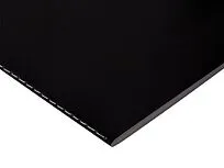 Бизнес-тетрадь А5 Pragmatic Contrast, 40 листов в клетку, черный с черным срезом