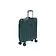 Чемодан TORBER Seyd, тёмно-зелёный, нейлон 600D, 36,5 х 14 х 54 см, 32 л