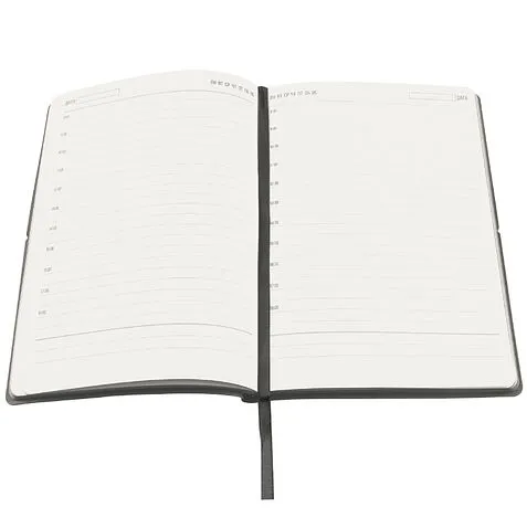 Ежедневник A5 недатированный Massimo в мягком переплёте, серый