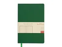 Блокнот А5 Megapolis Flex Velvet, зеленый