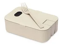 Подарочный набор с блокнотом, ручкой, ланчбоксом и бутылкой для воды Breaktime,красный
