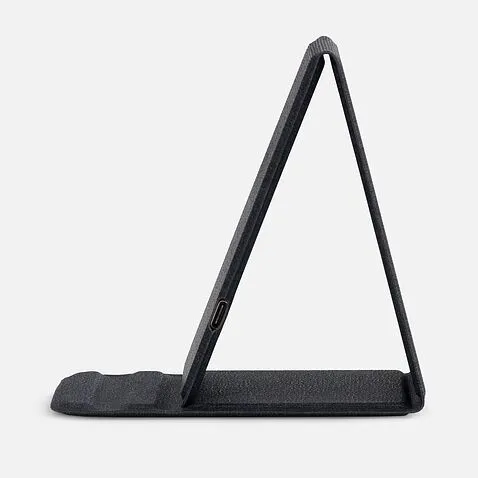 Подставка для смартфона с беспроводной зарядкой Kickstand, серая