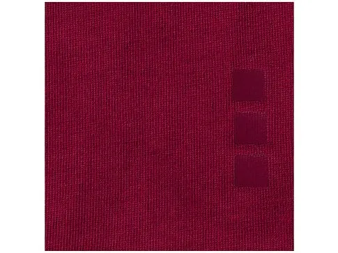 Nanaimo мужская футболка с коротким рукавом, бургунди