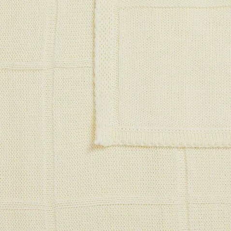 Плед Chainfield, белый (молочный)