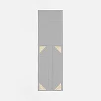 Коробка складная RealBig Fold, серая