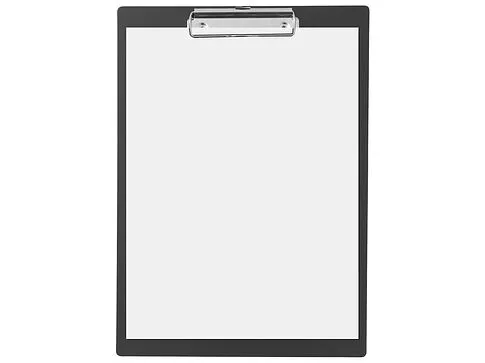 Планшет с верхним зажимом черный