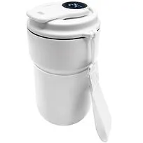 Термокружка вакуумная герметичная с дисплеем Clive To Go, белый