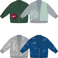 Кардиган Cozy Knit Grand на заказ, акрил
