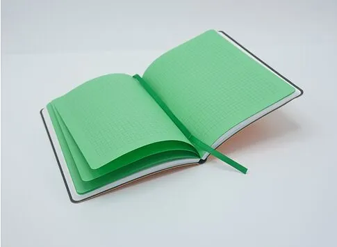 Блокнот (линейка+клетка) BiColor 15,5х21 с резинкой 2659.89