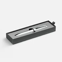 Ручка шариковая Bolt Soft Touch в футляре, белая