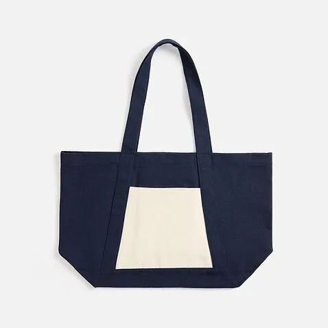 Шопер Shophop, синий с неокрашенным