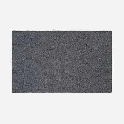 Плед Curve Verve, серый меланж (маренго)