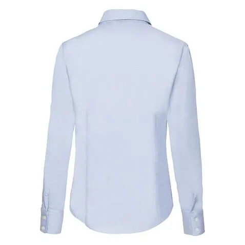Рубашка женская LONG SLEEVE OXFORD SHIRT LADY-FIT 135