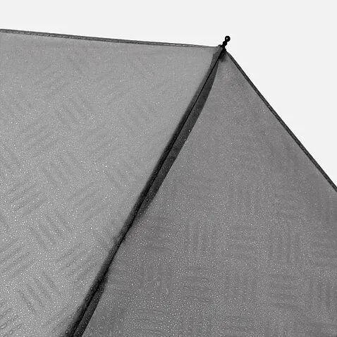 Зонт складной Hard Work с проявляющимся рисунком, серый