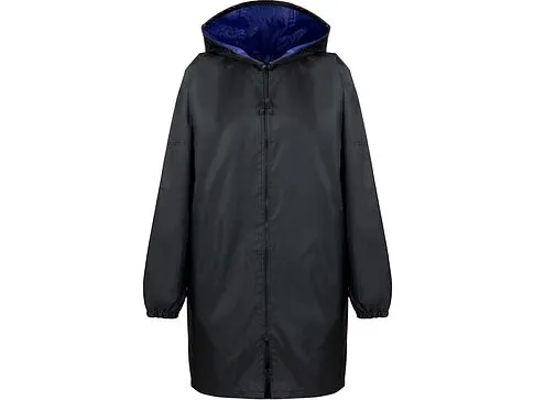 Дождевик Bi-color унисекс, синий классический/черный