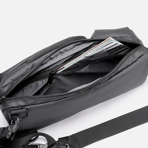 Рюкзак на одно плечо Jekko, черный