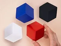 Антистресс «Кубик», белый