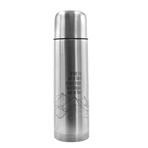 Термос Picnic Silver, серебристый