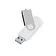USB3.0/USB Type-C флешка на 16 Гб Квебек C, белый