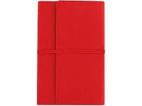 Ежедневник недатированный А5 Valencia, красный