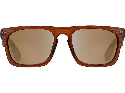 Очки из бамбука с зеркальными линзами Rockwood mirror, коричневый