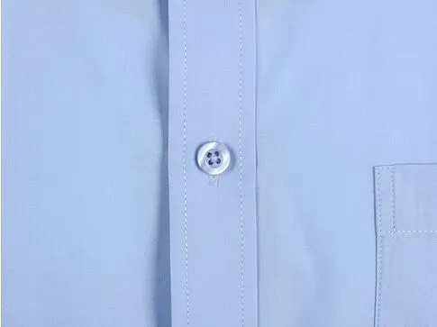 Рубашка Houston мужская с длинным рукавом, голубой