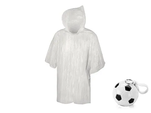 Дождевик в футляре Футбольный мяч