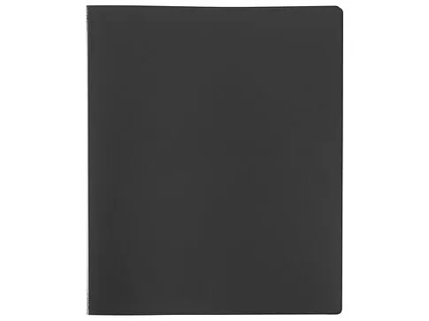 Папка на 4-х кольцах А4, черная