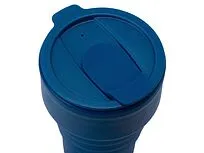 Силиконовый складной стакан GoCup, индиго