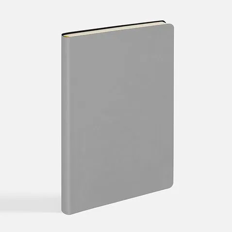 Ежедневник Flex Shall New, недатированный, серый