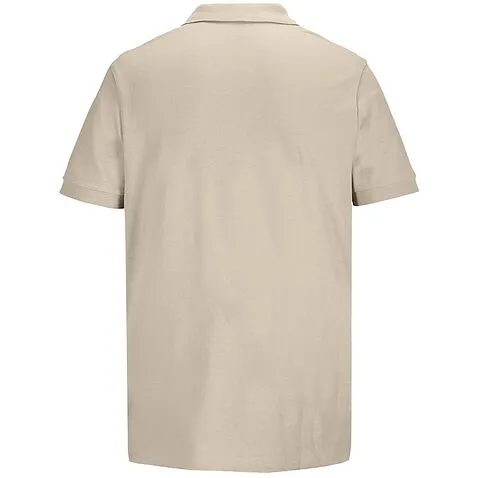 Рубашка поло унисекс Pacific, бежевая (льняная)
