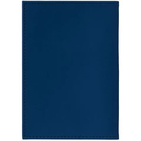 Обложка для паспорта Shall, синяя