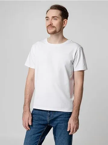 Футболка унисекс Tervu, белая