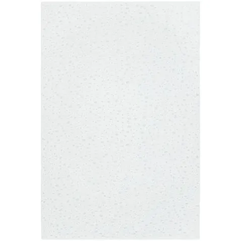 Плед Snowspot Fluffy, белый с люрексом