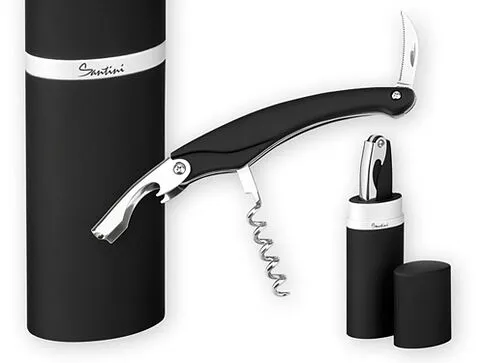 Нож сомелье (штопор), 22029, черный