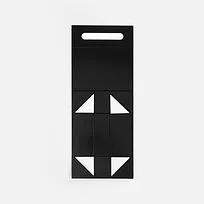 Коробка складная Holdfold, M, черная